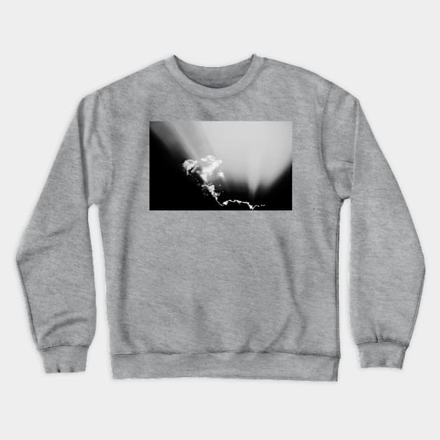 Sunbeam & Clouds Crewneck Sweatshirt by LaurieMinor